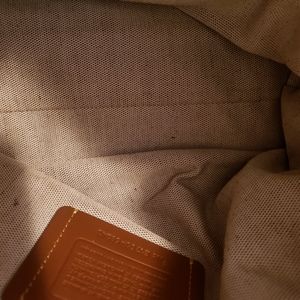 Coach 1951 mauve satchel, like new